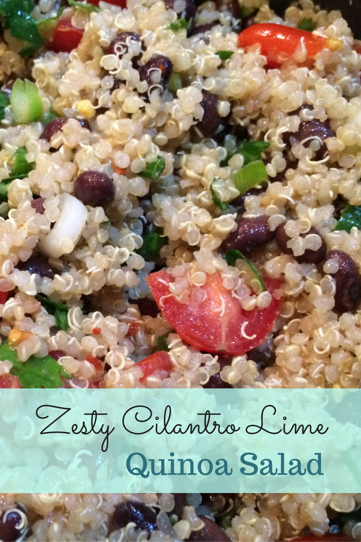 Zesty Cilantro Lime Quinoa Salad The Big To Do List