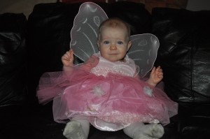 babys first halloween as a fairy