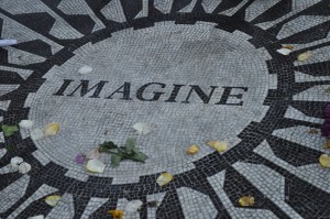 central park imagine memorial for john lennon