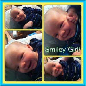 baby's first smiles