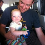 baby's first plane ride