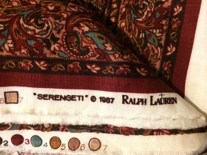 Ralph Lauren "serengeti" fabric