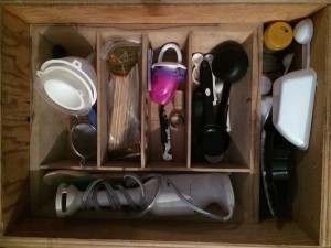 kitchen drawer organizer