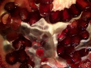 pomegranate insides