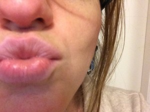Kissy lips