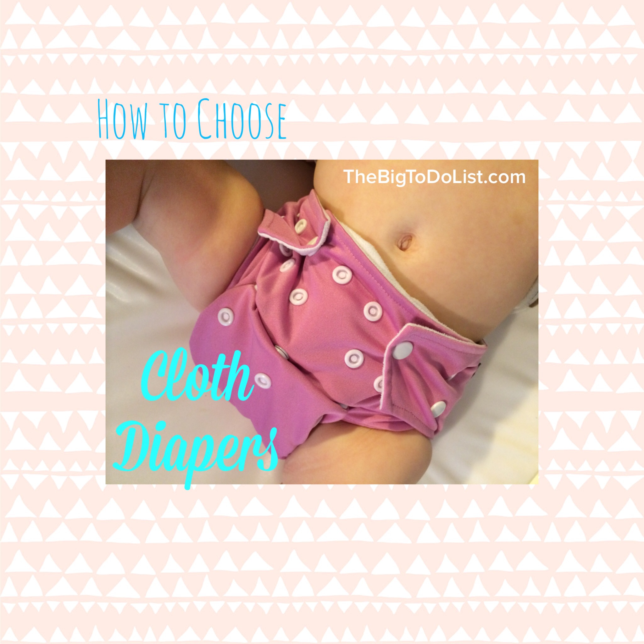 how to choose cloth diapers