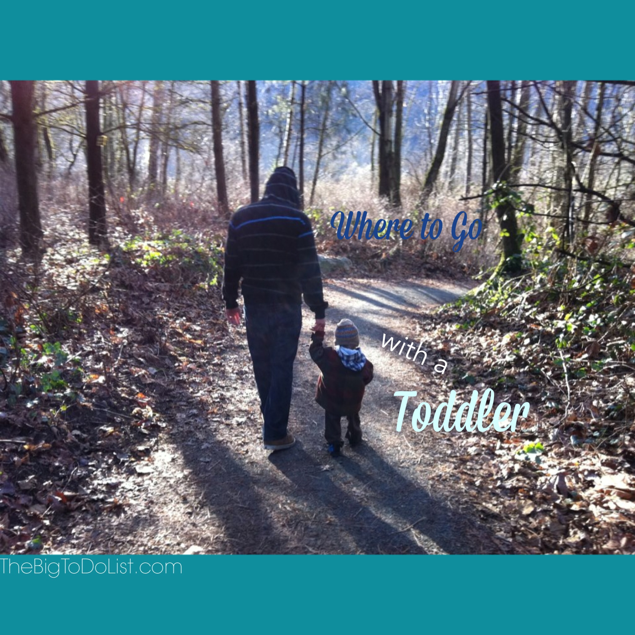 walking with a toddler