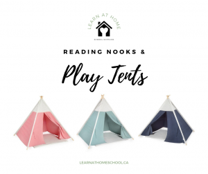 play tent quiet space for kids calm down area time away
