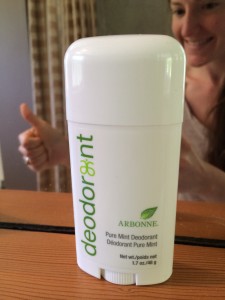 arbonne deodorant self-care for moms