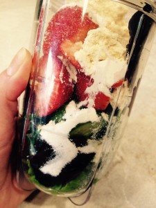 arbonne fibre smoothie self-care for moms