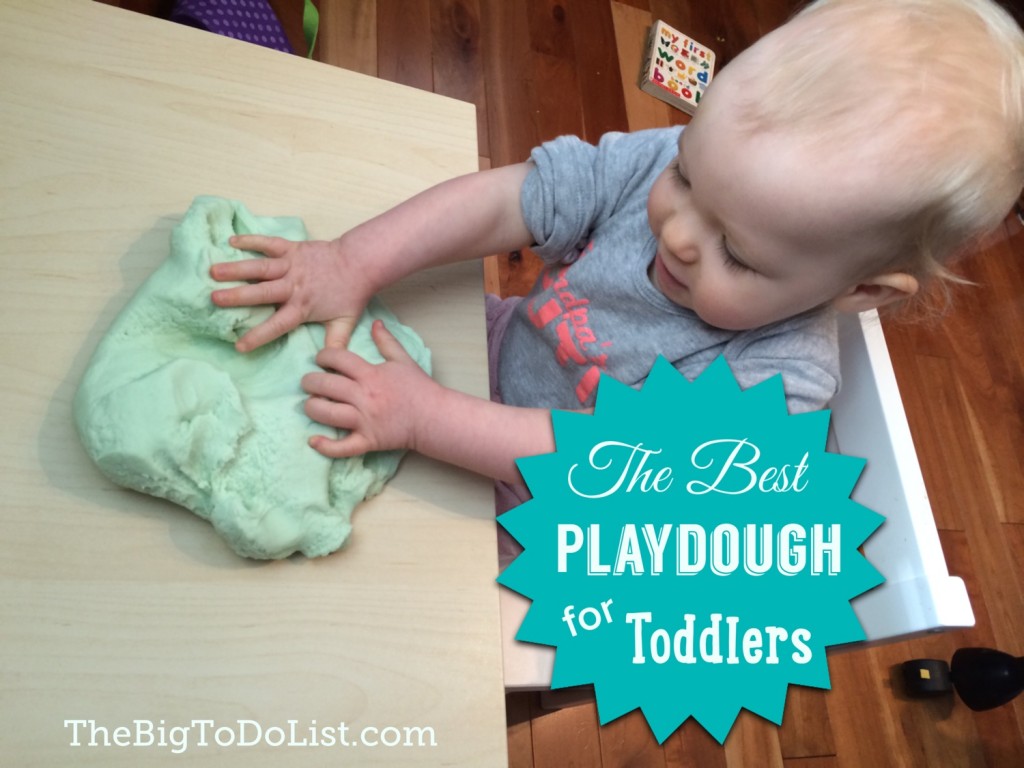 The best playdough for toddlers recipe