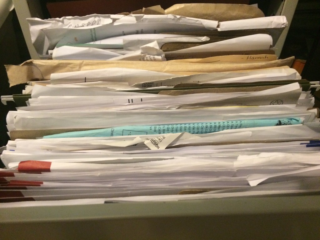 Disorganized files