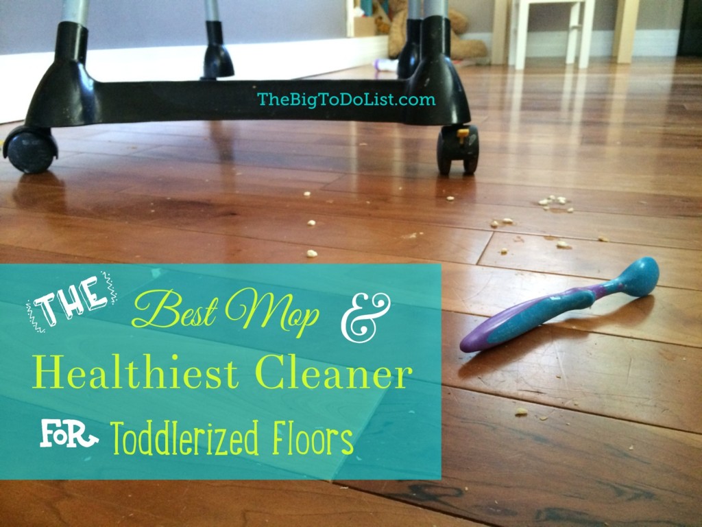 mops and diy floor cleaners