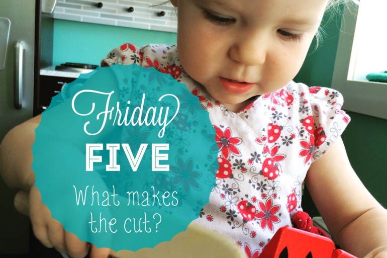 Friday five favourite things of the week