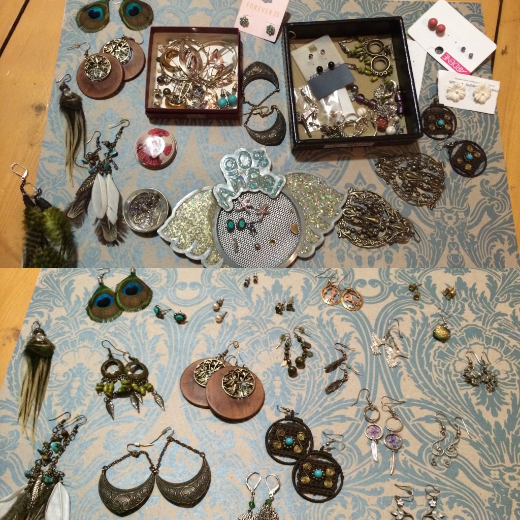 konmari method earrings purge