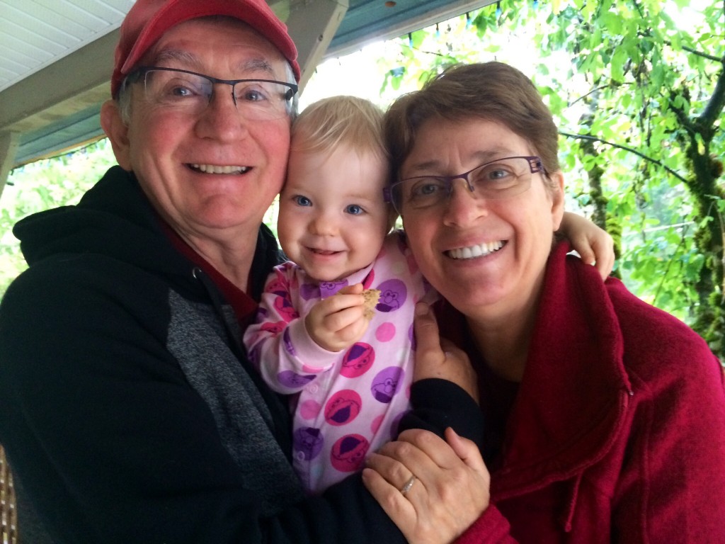 toddler with grandma and grandpa friday five