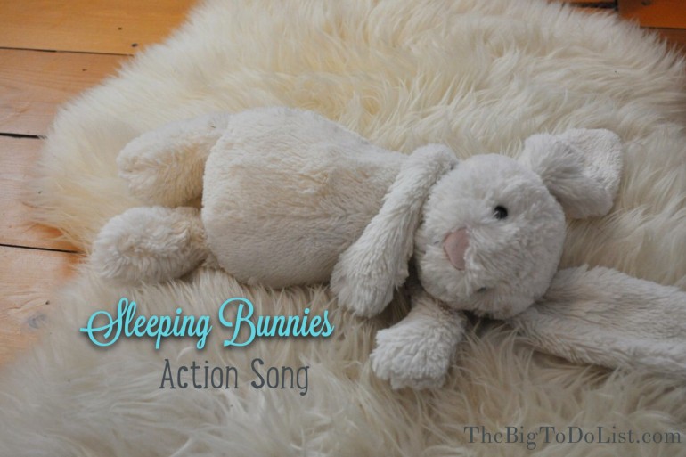 sleeping bunnies kids songs with actions