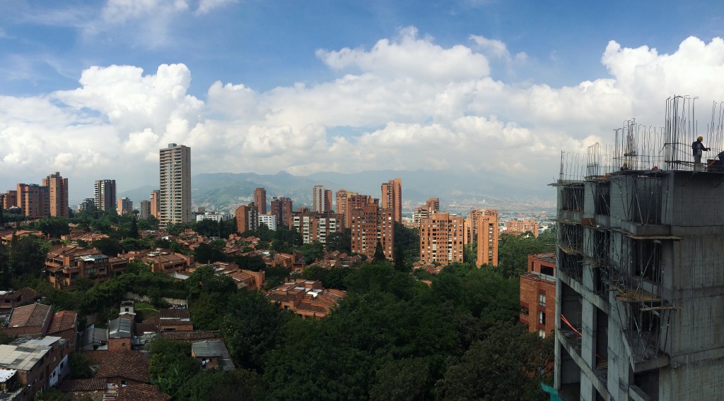 Construction in Medellin