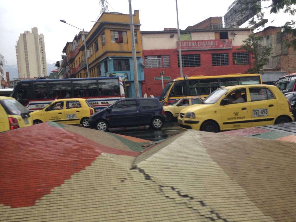 Traffic in Medellin