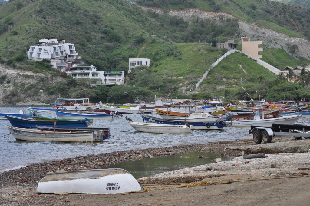 Taganga boats to Playa Grande