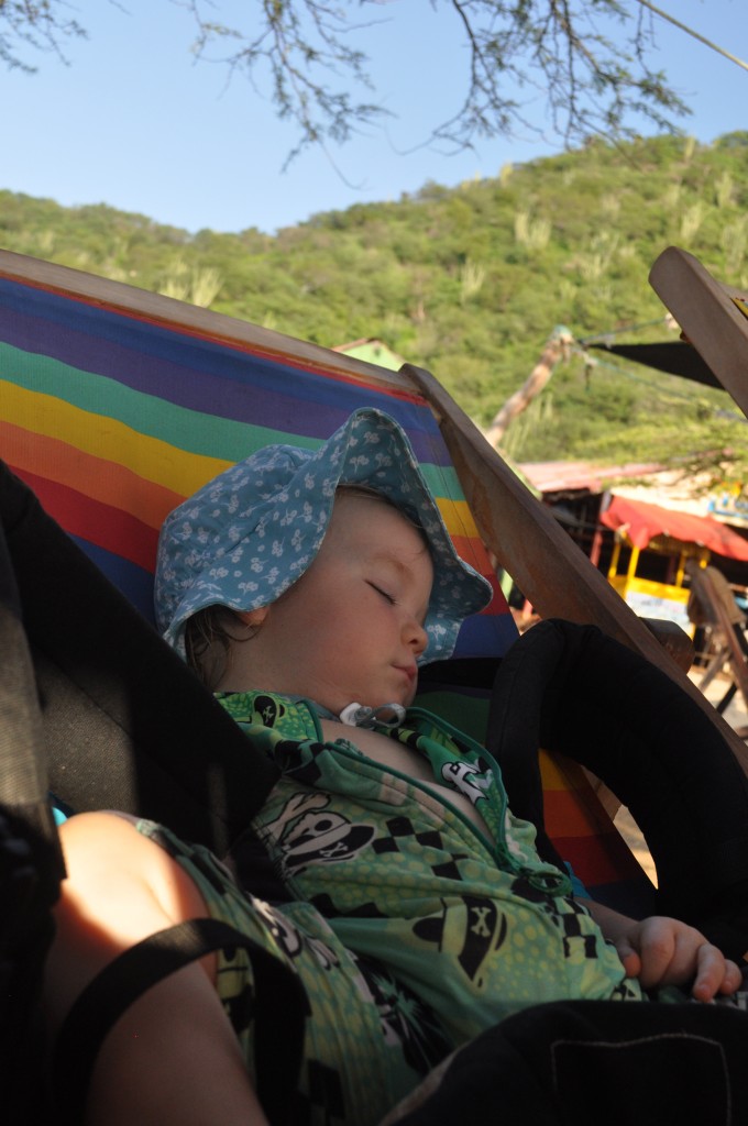 Fast Asleep in Playa Grande, Colombia