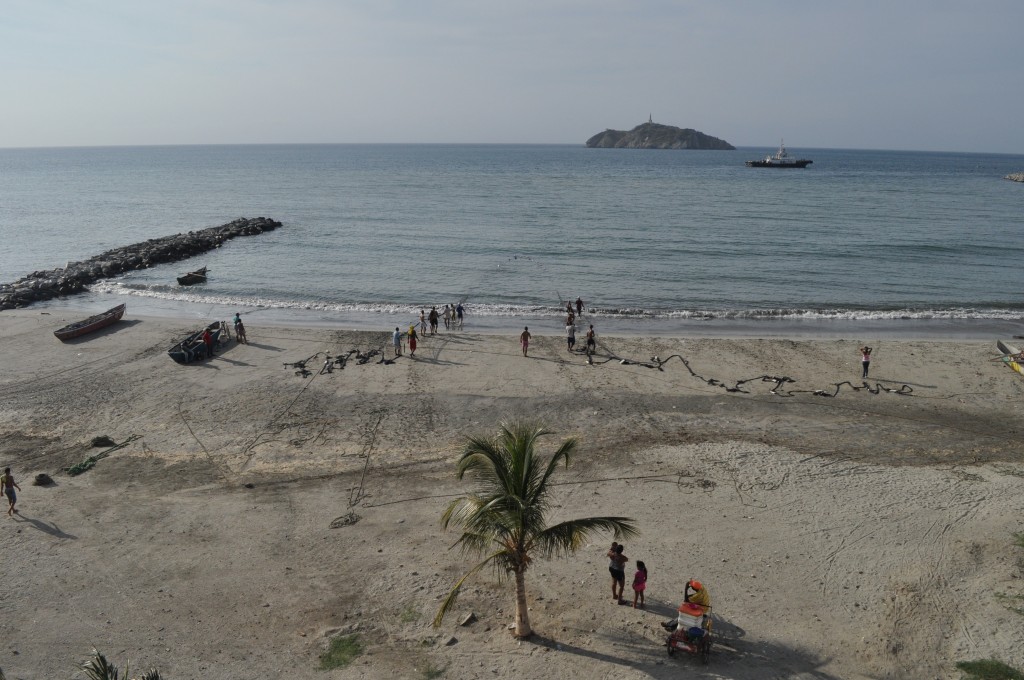 beach in Santa Marta, Colombia