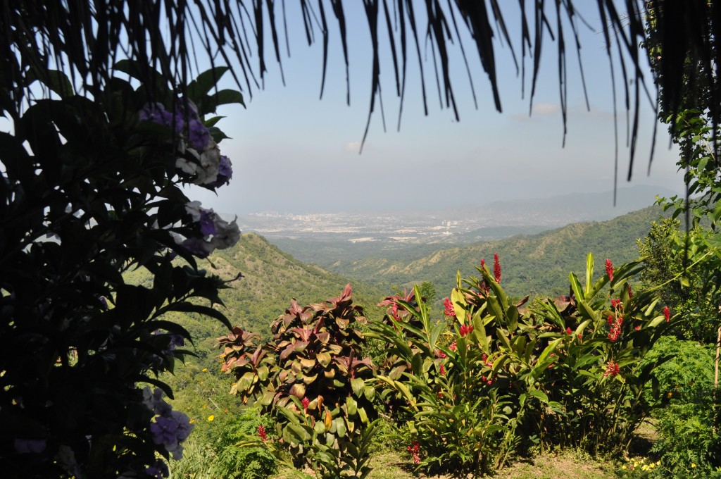 view of Santa Marta from Minca, Colombia
