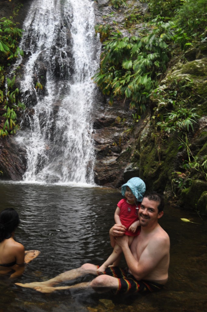 waterfall in minca, Colombia