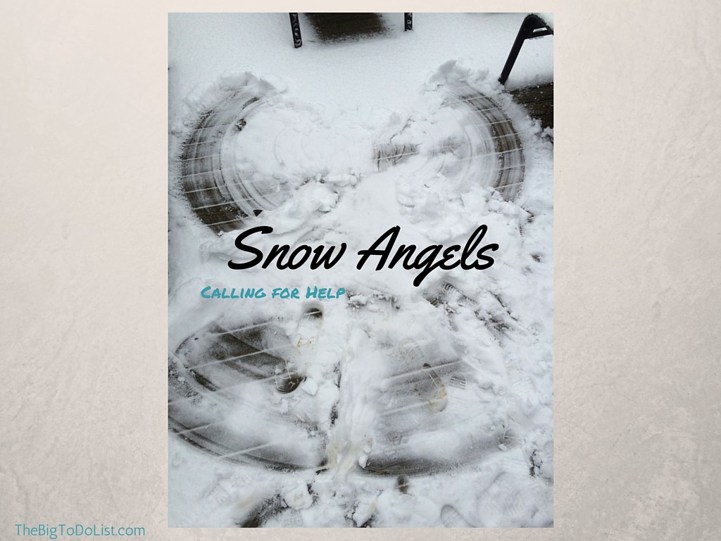 Snow Angels Calling for Help