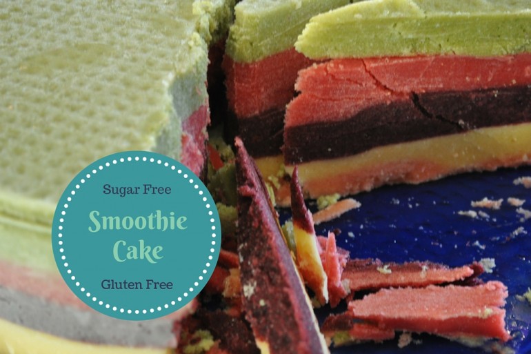 smoothie cake gluten fre sugar free