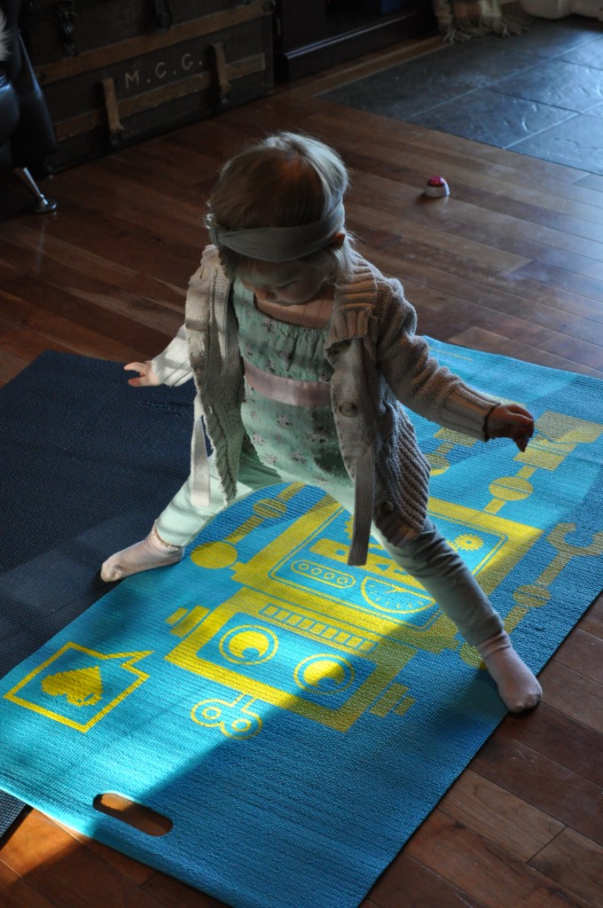 Toddler yoga star
