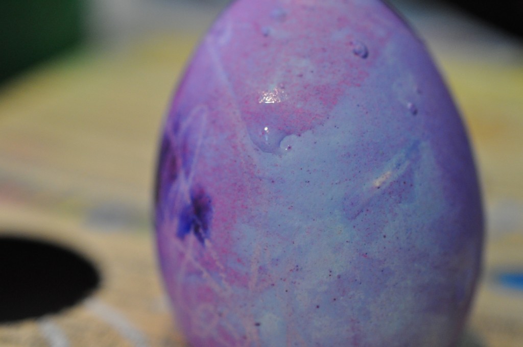 Easter Egg dying