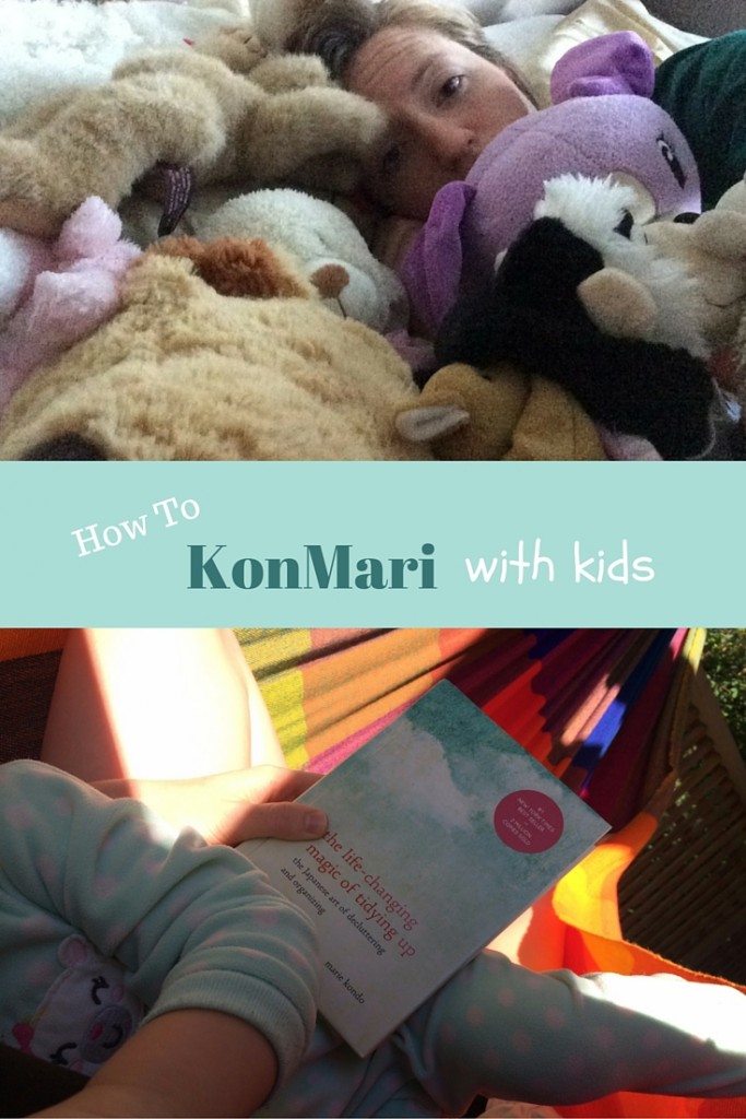 KonMari decluttering with kids