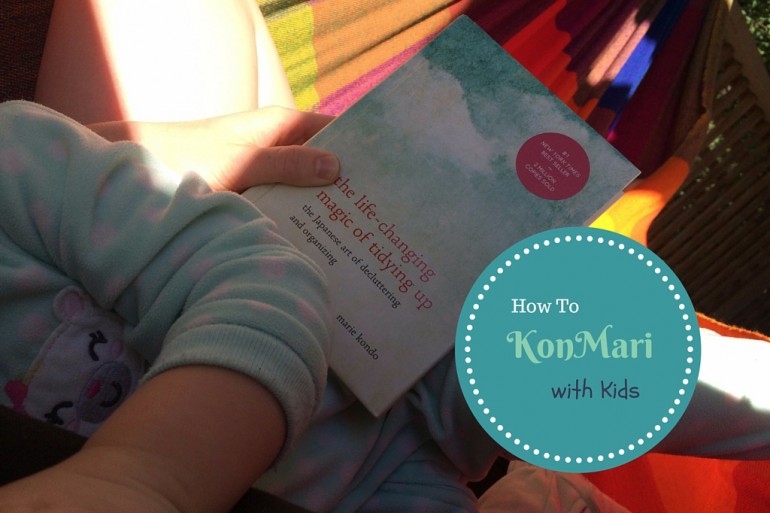 KonMari decluttering with kids