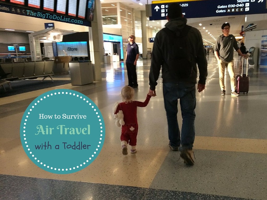 Tips on Flying with a Toddler