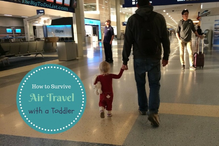 Tips on Flying with a Toddler