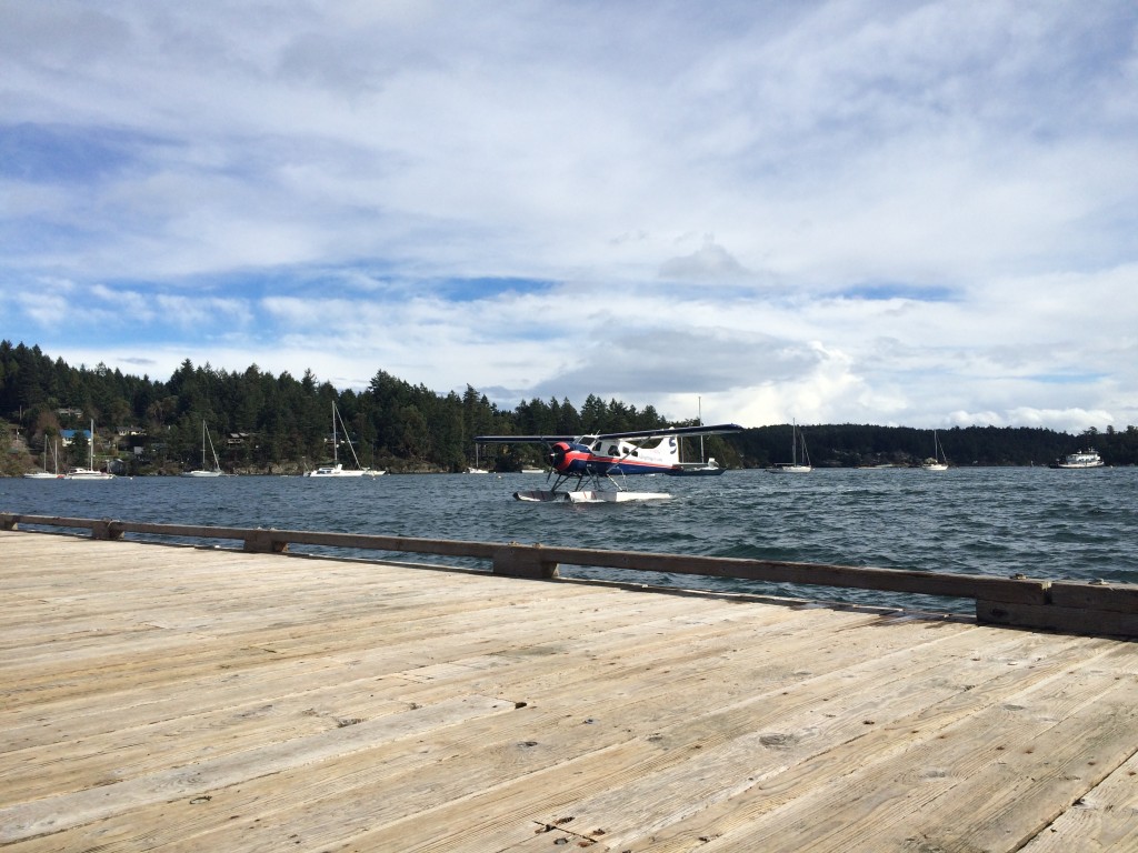 Fun things to do on Salt Spring Island with kids - Watch sea planes dock