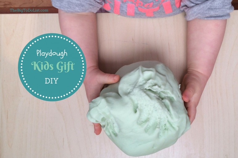 DIY Gifts for Kids - Playdough
