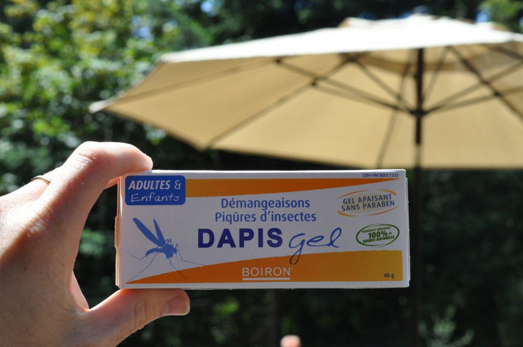 dapis gel homeopathic medicine for itching, hives, and bug bites