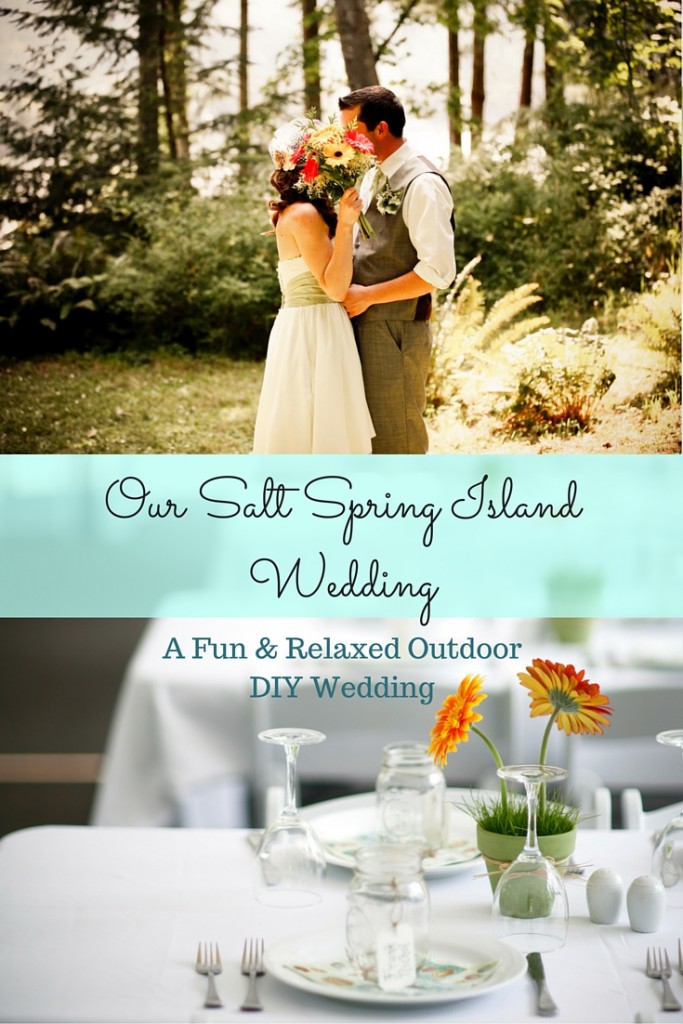 A fun and relaxed, whimsical outdoor wedding on Salt Spring Island.