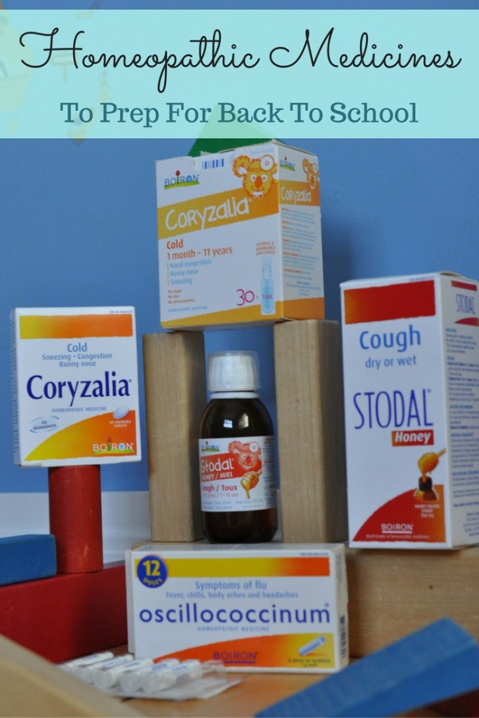 Homeopathic medicines to fight the cough, cold, and flu that comes with back to school. 