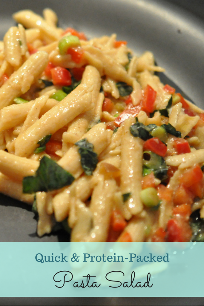 Chickapea Pasta Salad - Quick, easy & healthy