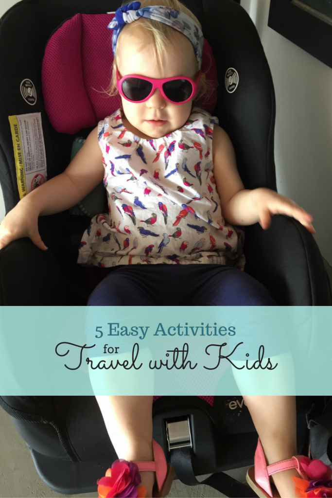 Travel with kids: Travelquiet and non-messy activities for airplane & road trips