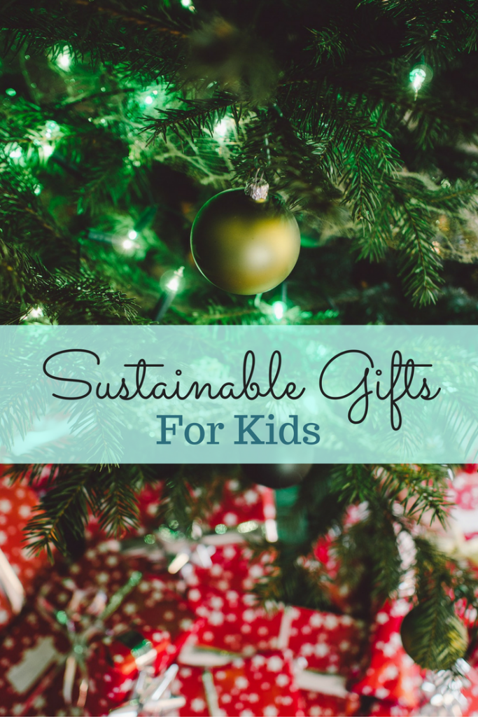 Sustainable toys and green gifts for kids.