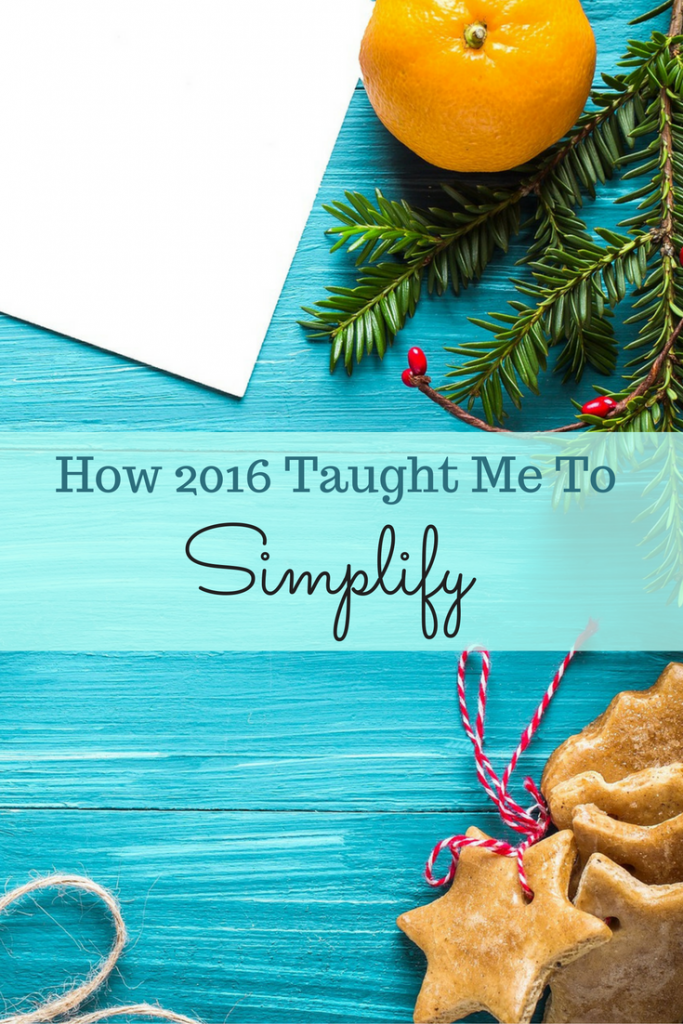 new year resolution simplify 2017