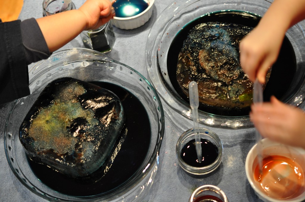Cool preschool science experiments melting ice with salt