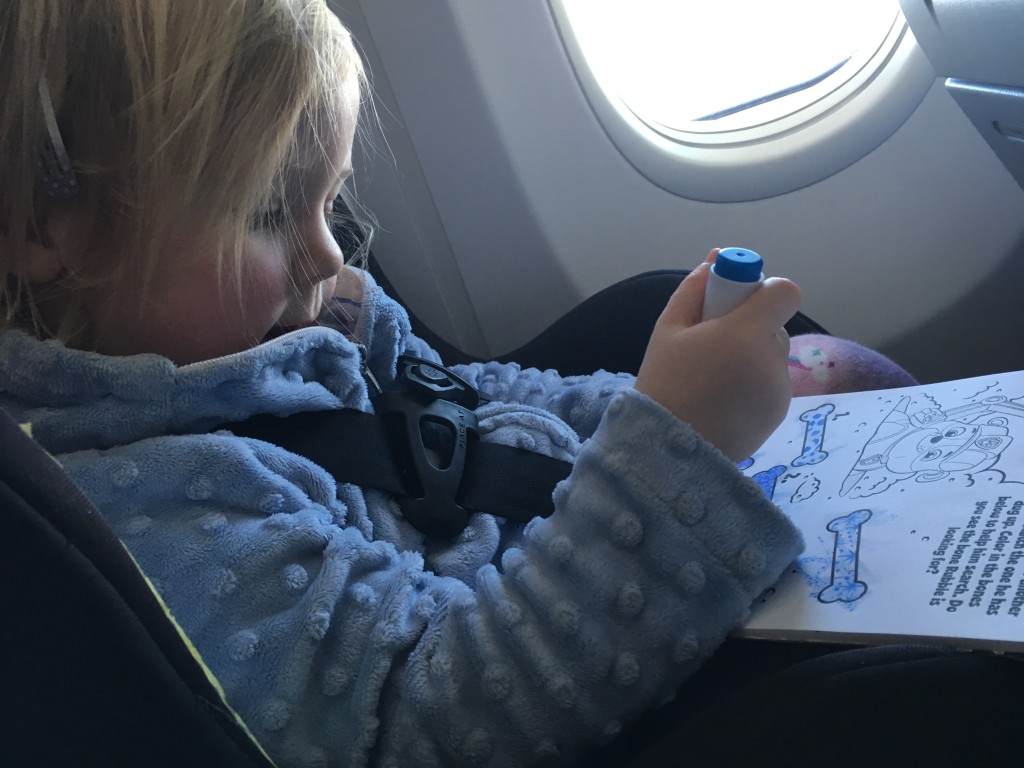 Choosing a travel car seat for air travel with a toddler