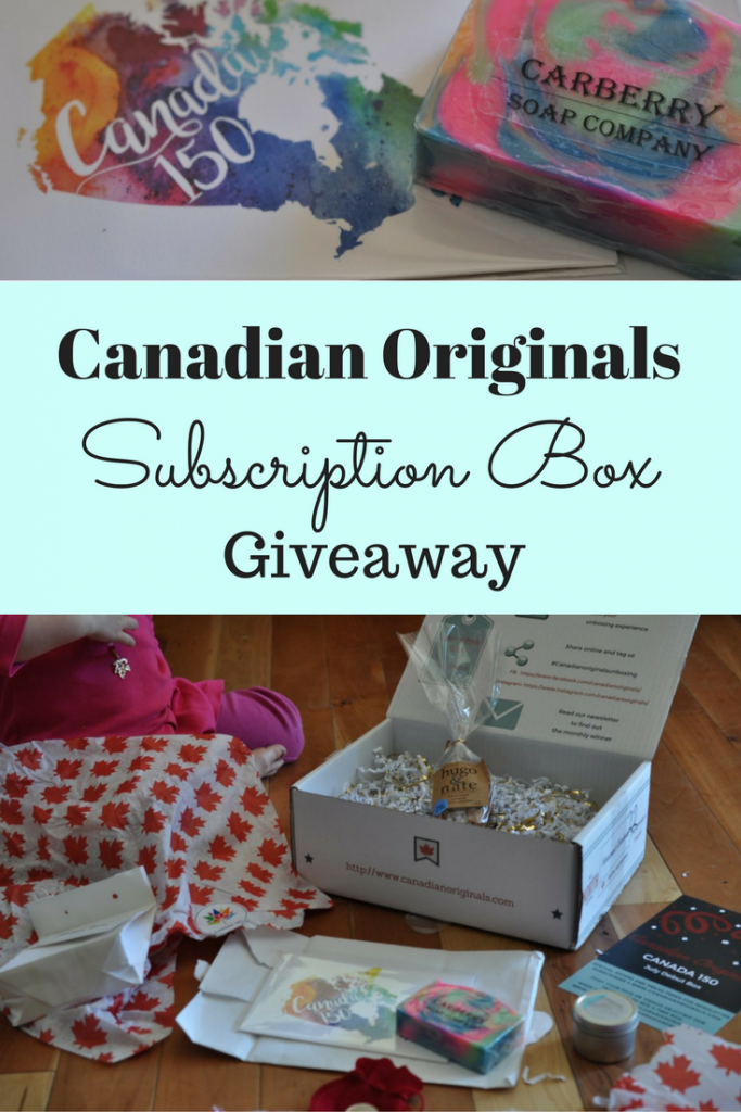 Canadian Originals Handmade in Canada Subscription Box Giveaway
