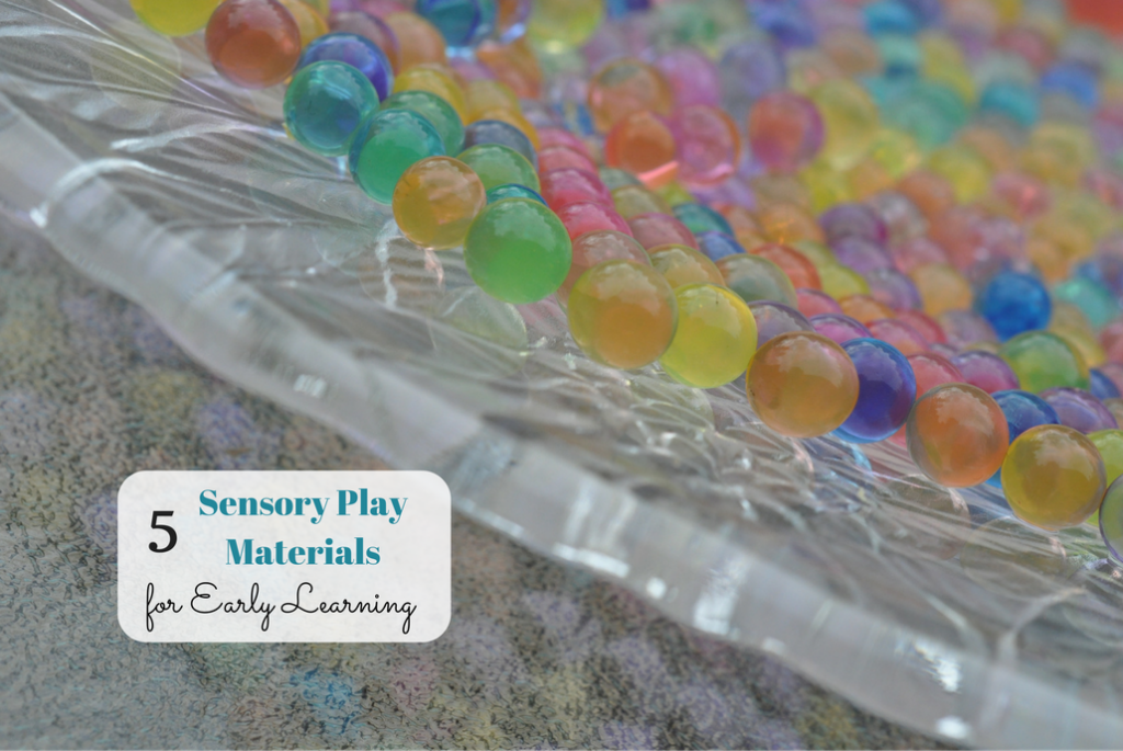 5 Sensory Play Materials for Early Learning Activities