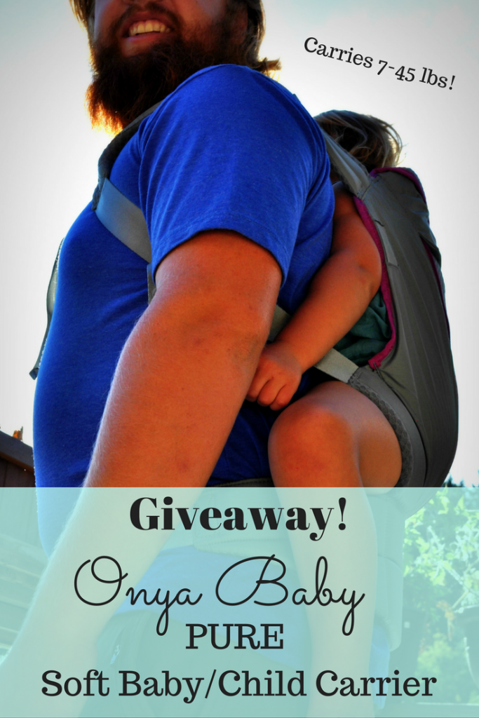 Onya Baby PURE baby carrier giveaway